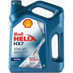 Масло моторное SHELL HELIX HX7 DIESEL 10W40 4L