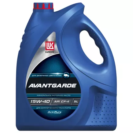 Масло моторное ЛУКОЙЛ Авангард SAE 15W-40 API CF-4/SG 5L Масло моторное ЛУКОЙЛ Авангард SAE 15W-40 API CF-4/SG 5L