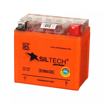 SILTECH GEL1205 12V5Ah (YTX5L-BS) (о.п.) SILTECH GEL1205 12V5Ah (YTX5L-BS) (о.п.)