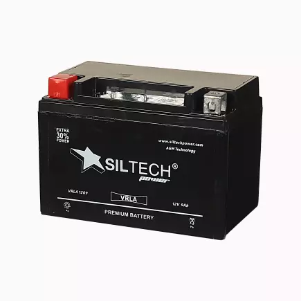 SILTECH VRLA1209 12V9Ah (YT9B-4) (п.п.) SILTECH VRLA1209 12V9Ah (YT9B-4) (п.п.)