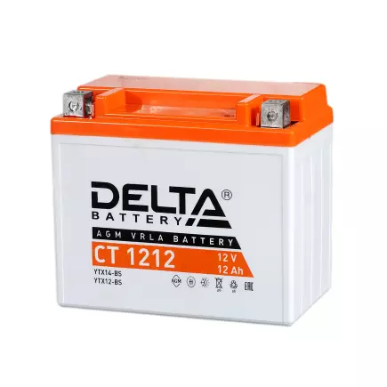 DELTA AGM CT - 1212 (YTX12-BS) (п.п.) DELTA AGM CT - 1212 (YTX12-BS) (п.п.)