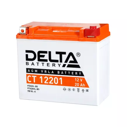 DELTA AGM CT - 12201 (YTX20-BS) (о.п.) DELTA AGM CT - 12201 (YTX20-BS) (о.п.)